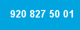 920 827 50 01